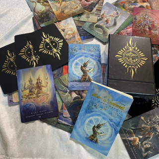 ไพ่ ตรีโลกา Oracle card Golden Edition โดยศิลปินชาวไทย ผศ.เอกราช อ้น