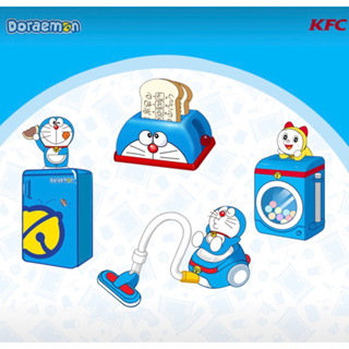 ของเล่น Doraemon จาก KFC ต่างประเทศ จำนวน 4 ตัว