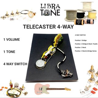 LIBRA TONE วงจรกีต้าร์ไฟฟ้า TELECASTER 4-WAY 1 VOLUME 1 TONE