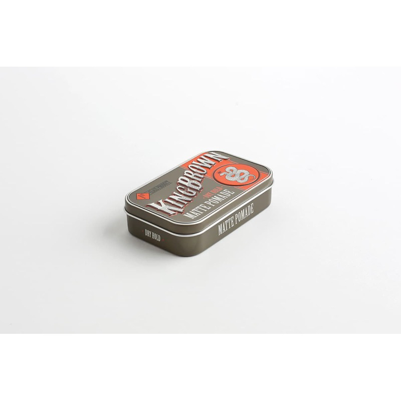King Brown Matte Pomade 75g | โพเมดเนื้อแมตต์ DRY Hold อยู่ทรงแบบแห้ง ลุคธรรมชาติจากออสเตรเลีย ราคา ถูกที่สุด ดีลบีเคเค แกลเลอรีภาพที่ 4