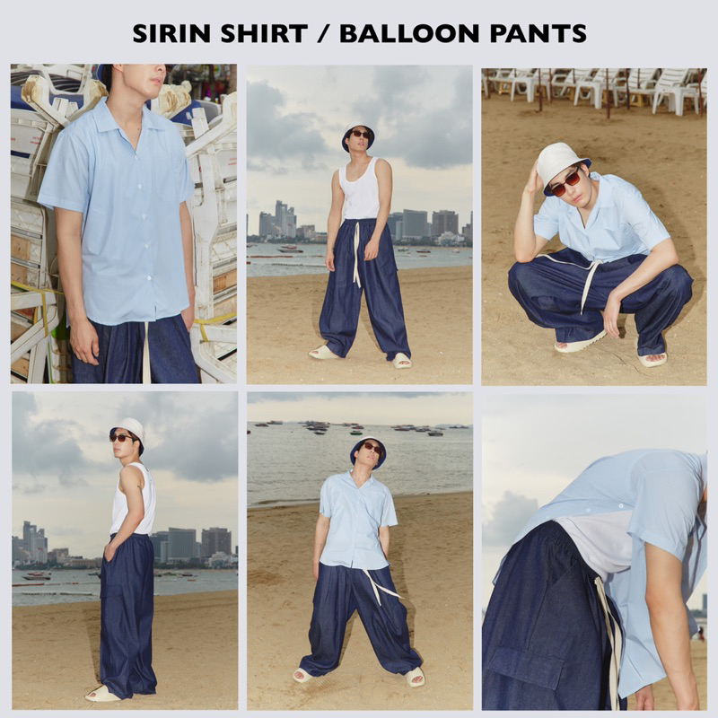 SIRIN SHIRT / BALLOON PANTS