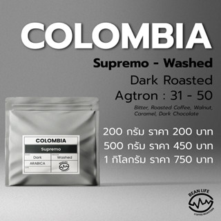 (Dark Roasted) Colombia Supremo - Washed Process