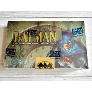 (Sealed Box) กล่องสุ่มการ์ด แบทแมน ภาค อัศวินรัตติกาล ( BATMAN : SAGA OF THE DARK KNIGHT TRADING CARDS )