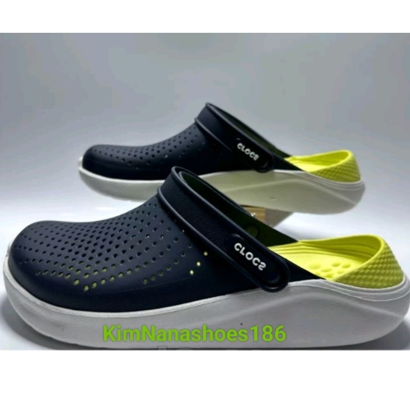 Crocs Lite Ride Clog รองเท้าครอส Crocs นิ่น เบา สวยราค่าถูก ผลิตจากยางอย่างดีนิ่มเบาสินค้าเข้าใหม่36---46