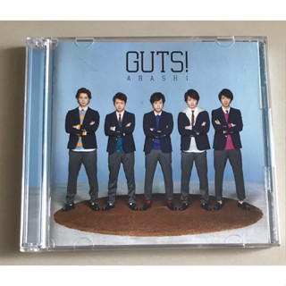 ซีดีซิงเกิ้ล ของแท้ ลิขสิทธิ์ มือ2สภาพดี...ราคา250บาท “Arashi”ซิงเกิ้ล“Guts!”(Limited Edition…CD+DVD)*แผ่นMade In Japan*