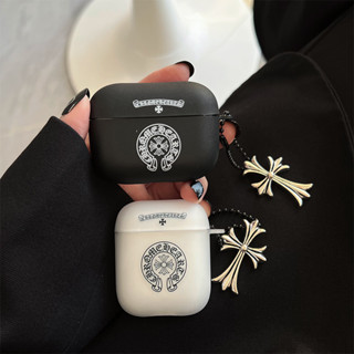 เคสแอร์พอด 3 Case Airpods 3 pro2 case บัตรน้ำขึ้นน้ำลง Chrome Hearts พร้อมจี้  Airpod 3 pro2 case เคส Airpod 1 gen2 case