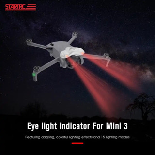 STARTRC  DJI Mini 3  Headlight Flashing lamp Warning LED Eye light DJI Mini 3 Drone Accessories ไฟตา LED