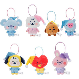 ใหม่ล่าสุด 🌟 พร้อมส่ง 🌟 [ขายแยก เลือกแบบได้] BT21 Fuwa Fuwa Mascot 3 KEYCHAIN พวงกุญแจ ของแท้ ใหม่ JP BTS