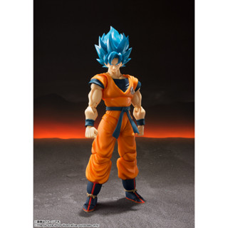 S.H.Figuarts Super Saiyan God SS Son Gokou Goku Blue SHF Dragon Ball Super (ดราก้อนบอล) ของแท้ มือ1 BANDAI