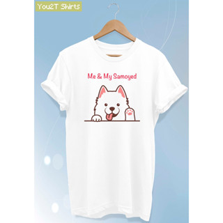 เสื้อยืดลายสุนัข ซามอยด์ Samoyed Dog Tshirt