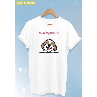 เสื้อยืดลายสุนัข ชิสุ Shih Tzu Dog Tshirt