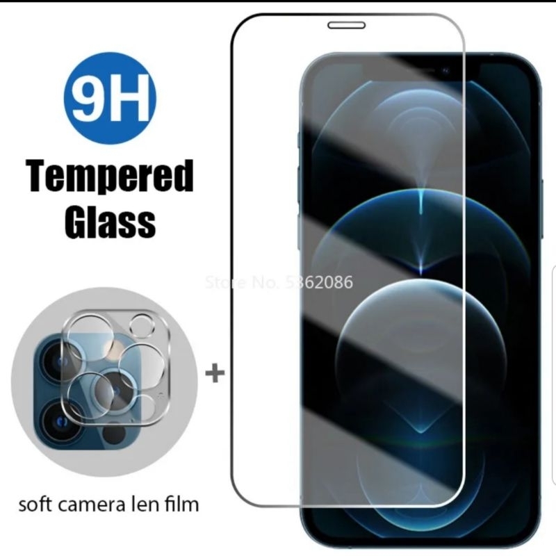 ฟิล์มกระจกไอโฟน Xs Max พร้อมฟิล์มกล้อง