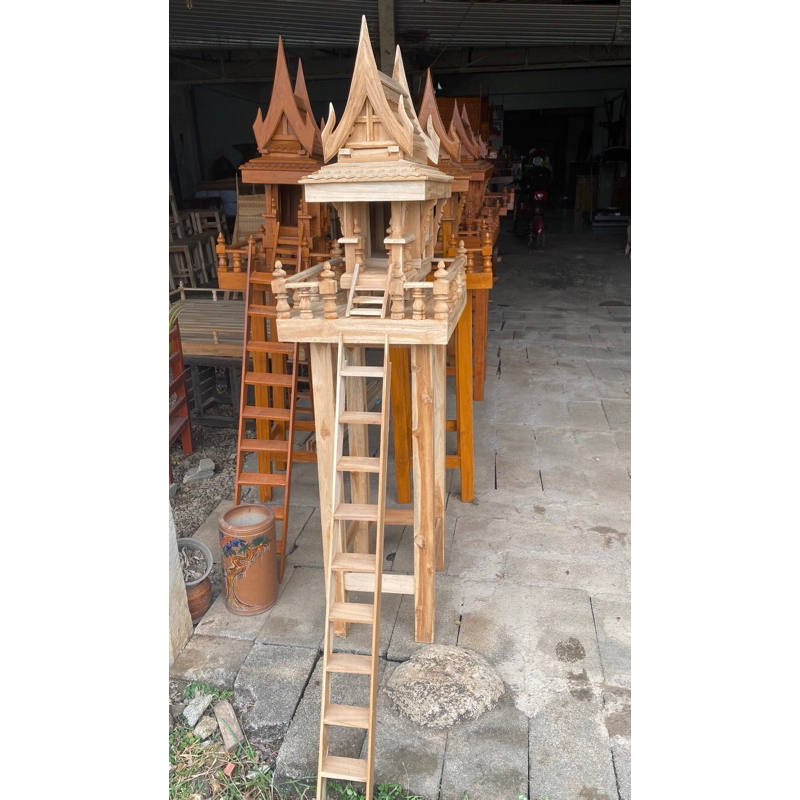 ศาลตายาย ไม้สักแท้ 💯%