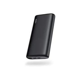 AUKEY PB-Y37 พาวเวอร์แบงค์ 20000 mAh ชาร์จเร็ว PD 65W สำหรับ MacBook, iPad, Android, และ Laptop