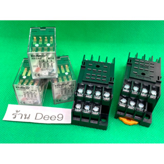 ✅📌รีเลย์ 14 ขา MY4NJ HH54P MY4NJ-J Relay + ช็อกเก็ต พร้อมส่ง (ราคาต่อชุด)🇹🇭📍