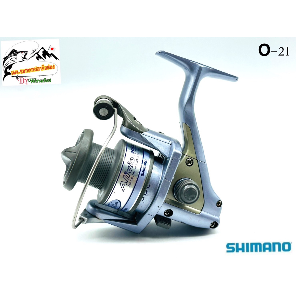 รอก รอกญี่ปุ่น รอกญี่ปุ่นมือ2 รอกตกปลา Shimano (ชิมาโน่) Alivio-3000 (O-21) ญี่ปุ่นมือสอง รอกตกปลาหน