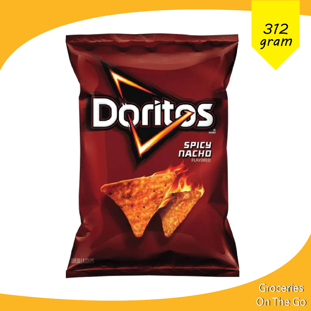 Doritos Spicy Nacho Tortilla Chips 11oz  Imported 311gram big bag