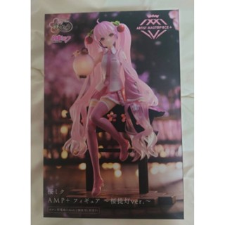 Hatsune Miku Sakura Miku AMP ฟิกเกอร์ Sakura Lantern ver.