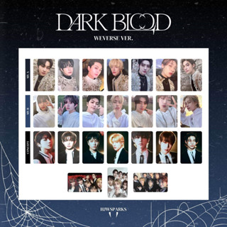 พร้อมส่ง ✨ [ENHYPEN] การ์ด DARK BLOOD Weverse ver.