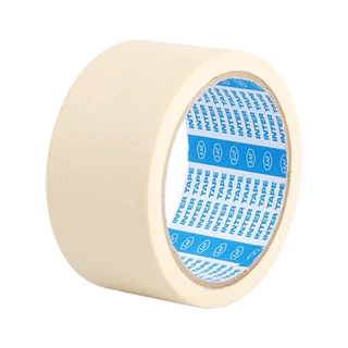 กระดาษกาว กระดาษกาวย่น เกรดมาตรฐาน 3/4" 1" และ 2" (masking tape)