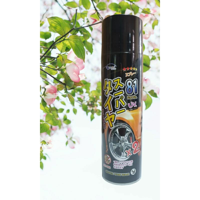 ขายสเปรย์เคลือบล้อรถ Super tire wax
