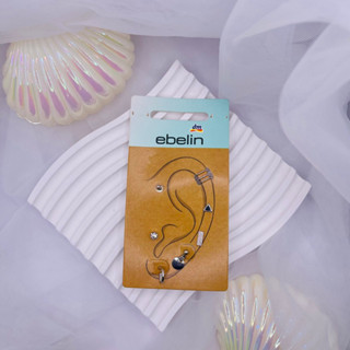 ต่างหูแป้นคละแบบแบรนด์ebelin (พร้อมส่ง)