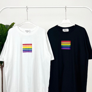 เสื้อยืด Oversize 🌈 Pride 🌈 by AnyWear ผ้าCotton100% ผ้านุ่ม ทรงเกาหลี ใส่สบาย