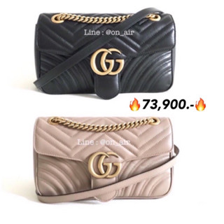 New gucci marmont ไซส์ small 26 cm.