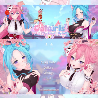 แผ่นเกมคอม PC - Cat Girl From My Sweet Dream [DVD + USB + Download] เล่นได้เลยไม่ต้องติดตั้ง