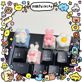 Cutie Gang Keycap - คีย์แคปแก๊งการ์ตูน