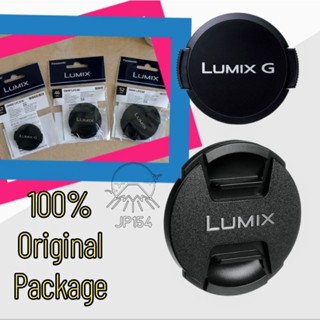 แท้ ฝาปิดเลนส์ Panasonic Lens Cap 37mm 46mm 52mm 58mm 62mm Lumix G GF7 GF8 GF9 G100 ฝาเลนส์ ฝาหน้าเลนส์ ฝากล้อง ของแท้