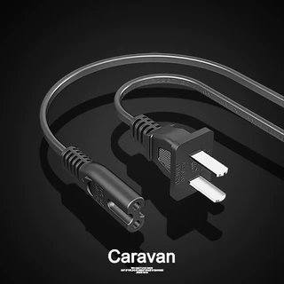 Caravan Crew สายไฟ AC cable ของแท้ สายใหญ่ ps2/ps3/ps4