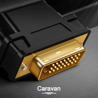 Caravan Crew DVI(24+1) to HDMI Adapter สายอะแดปเตอร์แปลง การส่งสัญญาณแบบสองทิศทาง