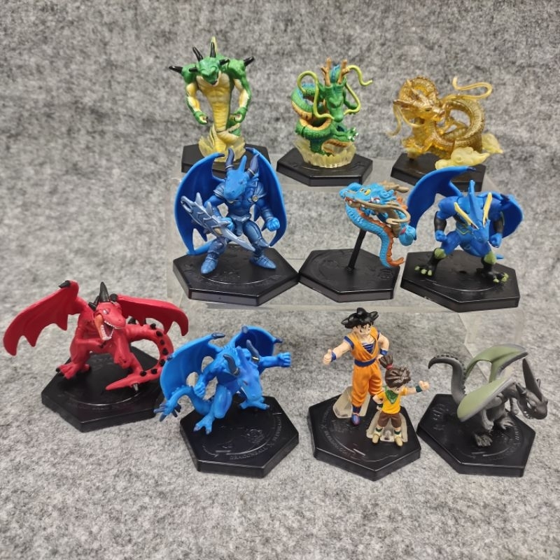 โมเดล 40th Weekly Jump Dragon Ball X Blue Dragon งานจีน ราคาถูก สวยมากๆ ขนาด 6-7 Cm มี 10 แบบ ซื้อยกชุดคุ้มกว่า