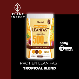 No.1 Plantae Lean Fast Protein รส Tropical Blend 1 กระปุก : Plant Protein L-carnitine โปรตีนพืช วีแกน แคลต่ำ เผาผลาญไว