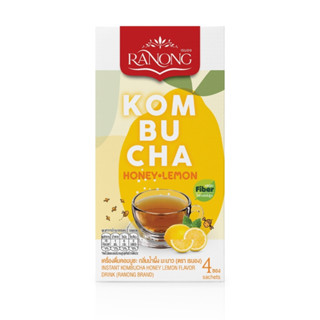 Ranong Kombucha เครื่องดื่มคอมบูชะ น้ำผึ้งมะนาว