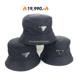 New prada bucket hat สีดำ ยอดฮิต