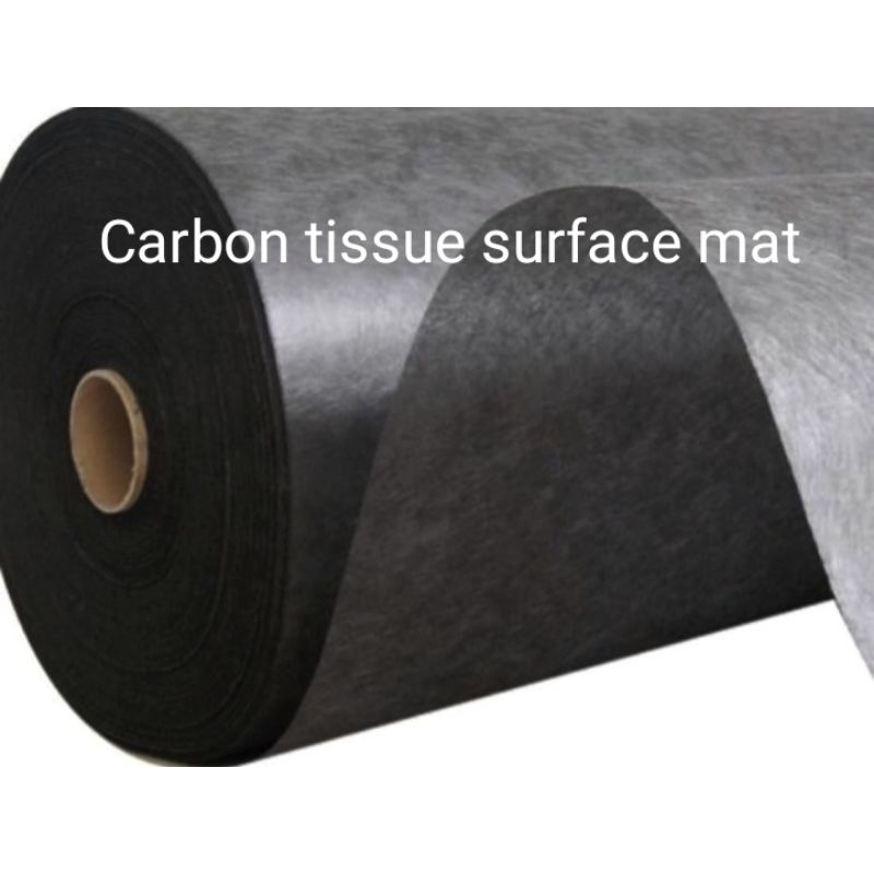 ผ้าคาร์บอน ทิชชู บางเบา หวิว 30 กรัม ขนาด 50 cm x 100cm สำหรับงาน ที่ต้องการเบามาก แต่แข็งแกร่ง carb