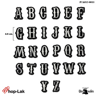 อาร์มตัวอักษร แพทติดเสื้อ ตัวรีดติดเสื้อตัว ตัวอักษร Big Bike  เหมาะกับติดเสื้อหนัง เสื้อ Jacket สำหรับ Motorcycle Biker