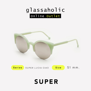 [ลดแรง] แว่นกันแดด SUPER by RETROSUPERFUTURE รุ่น SUPER LUCIA CIAO ทรงCat Eye ดีไซน์พิเศษ