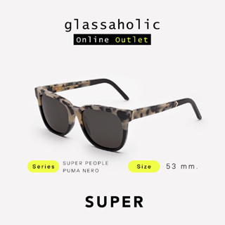 [ลดแรง] แว่นกันแดด SUPER by RETROSUPERFUTURE รุ่น SUPER PEOPLE PUMA NERO ทรงWayfarer สุดฮิต