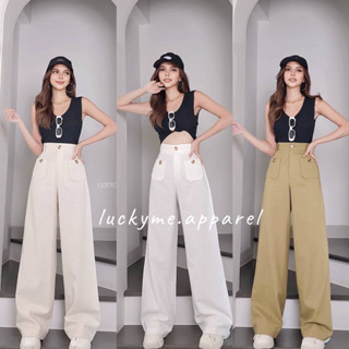 Betty linen pants💗 ลินินอย่างดี