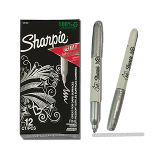 Sharpie Metallic Gold&Silver marker ปากกาชาร์ปี้ Fine marker / ด้าม