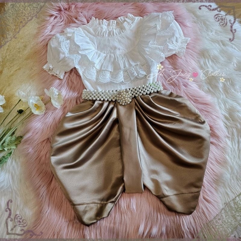 🌱ชุดไทยเด็กรุ่น 