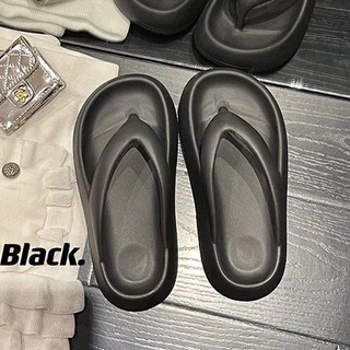 GFShop New รองเท้าแตะหูหนีบ รองเท้าผู้หญิงพื้นหนา💯 สีแคนดี้สดใสน่ารัก ใส่ได้ทุกโอกาส น้ำหนักเบา หูหนีบไม่บาดเท้า ราคาคือ