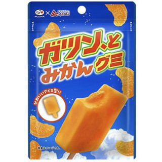 🔴พร้อมส่ง🔵Fujiya เยลลี่รูปไอติมรสส้ม รสสตรอเบอรี่