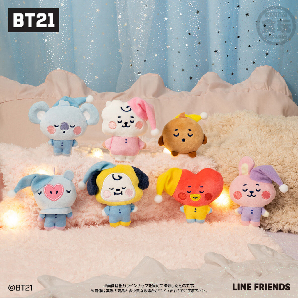 [พร้อมส่ง] [BTS] [BT21] Fuwa Fuwa Mascot Vol 3 [LineFriends] [Bandai] [Offical]
