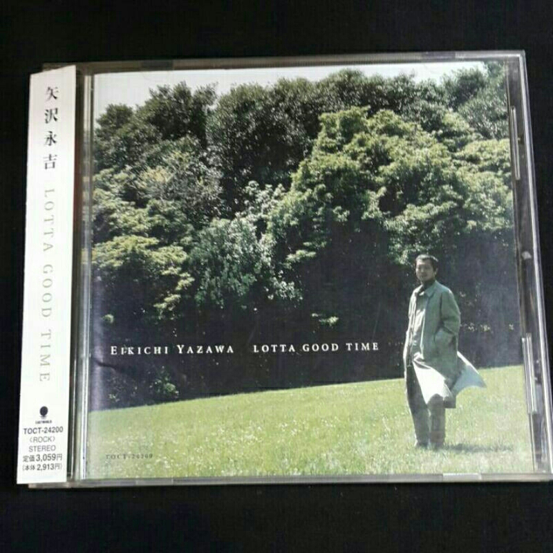 Cd ซีดีเพลง EIKICHI YAZAWA ; LOTTA GOOD TIME