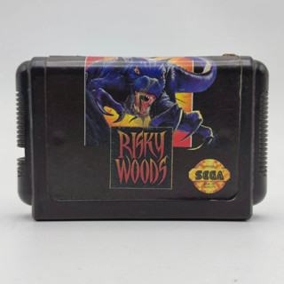 RISKY WOODS [bootleg] Mega Drive [MD] ตลับก๊อป เล่นได้ สภาพปานกลาง