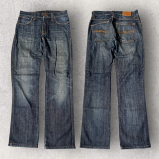 NUDIE SLIM JIM ORG DRY BROKEN TWILL